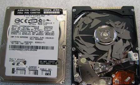 Последствия установки жесткого диска